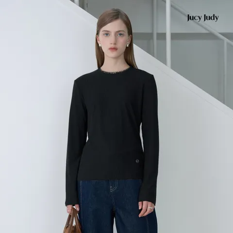 [쥬시쥬디] 레이스펀칭져지티셔츠 JZTS021I +할인쿠폰