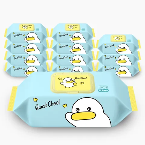 곽철이 물티슈 산뜻한 하루 72매 (12개입)