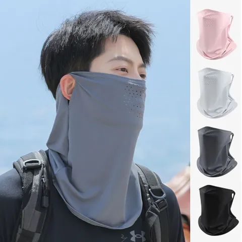 남자 여자 쿨링 에어홀 넥워머 마스크