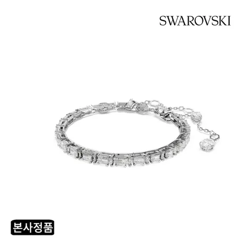 [현대백화점] [스와로브스키/본사정품] Matrix Tennis 로듐 팔찌M 5707200 +할인쿠폰