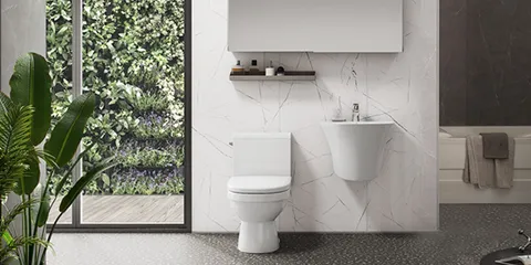 한샘 이지바스3 화이트 피에트라 소형욕실