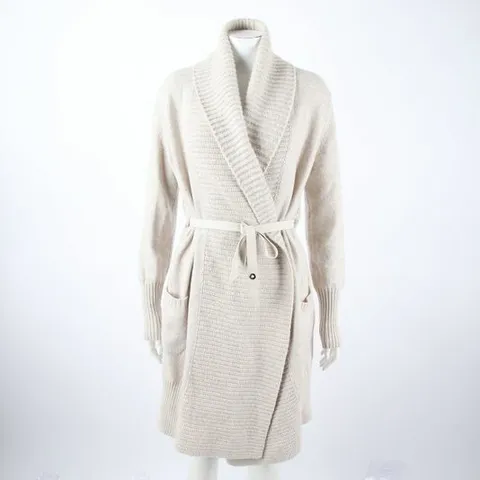 [중고]로로피아나 캐시미어 롱 가디건 55-66(NO 8123667)