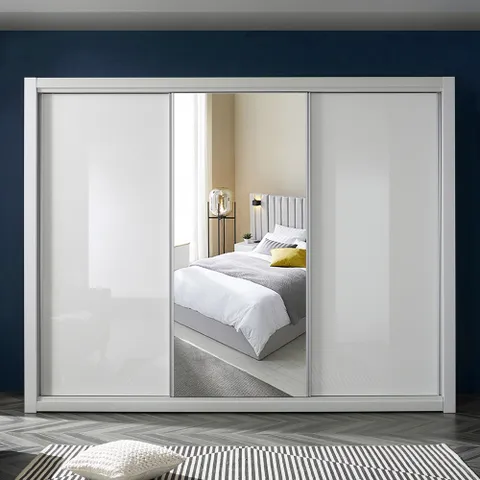 예작 미엘 슬라이딩 2855 장롱 10자 옷장 안방 장롱 HP24