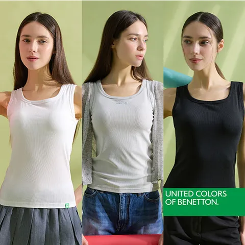 [BENETTON] 26NEW 베네통 웨어러블 브라탑 3종  - 현대Hmall