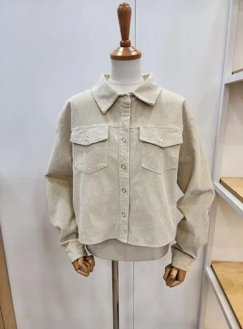 [현대백화점] [레코브] 코듀로이스냅남방  LG61DYNB544X +할인쿠폰