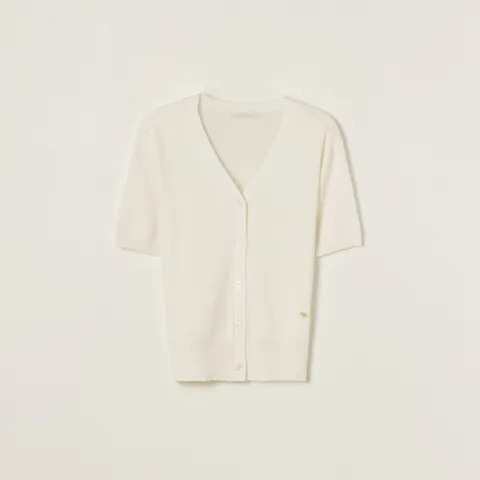 [현대백화점] 로엠 꼬임 티셔츠_RMHWF38R11