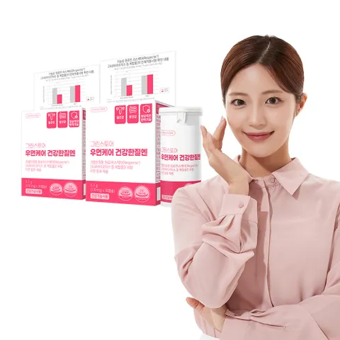 그린스토어 질 건강 유산균 우먼케어 건강한질엔 30캡슐 x2개