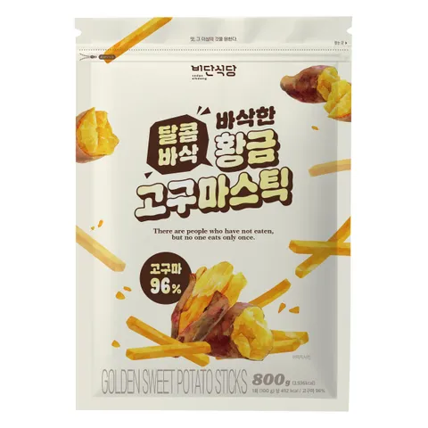 비단식당 달콤바삭 황금고구마스틱 800g