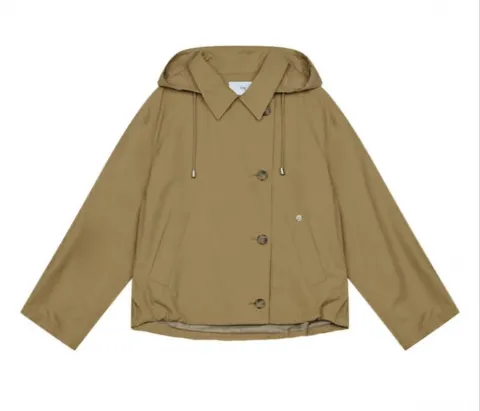 [현대백화점] 씨[SI] 후드 스트링 숏 트렌치코트 (SLLNAI2602)