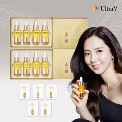 울트라브이 이데베논 프레스티지 앰플 2박스 (10ml x 8개) + 앰플 파우치(1ml) 5개 