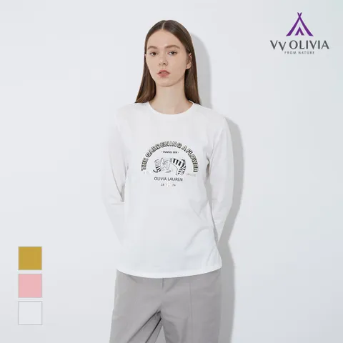 [비비올리비아] 프린트 티셔츠_VVBAL4S2381 +할인쿠폰