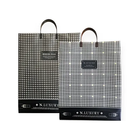 클래식 선물포장 쇼핑백 고급 특대 사이즈 종이백 기프트백 10개입