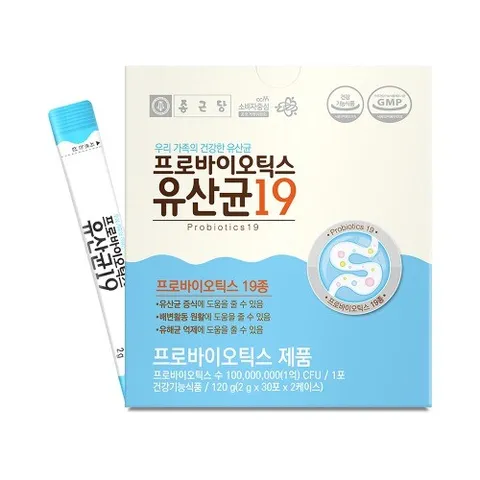 종근당 프로바이오틱스 유산균19 60포