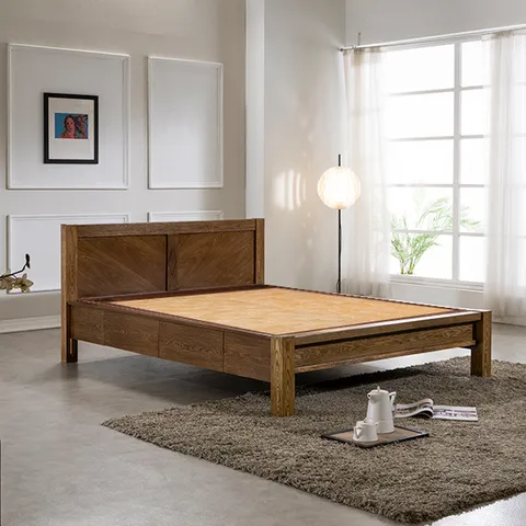 [현대의료기] 511Q 퀸 오렌지서펜틴 옥침대 돌침대