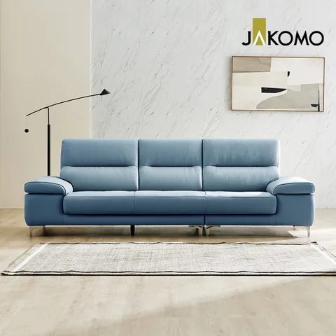 [자코모] 노바 3.5인 천연면피 소가죽 소파 +할인쿠폰