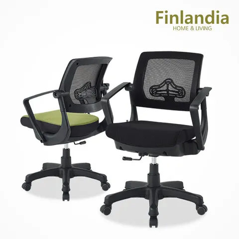 핀란디아 클라이 블랙 사무학생 책상의자