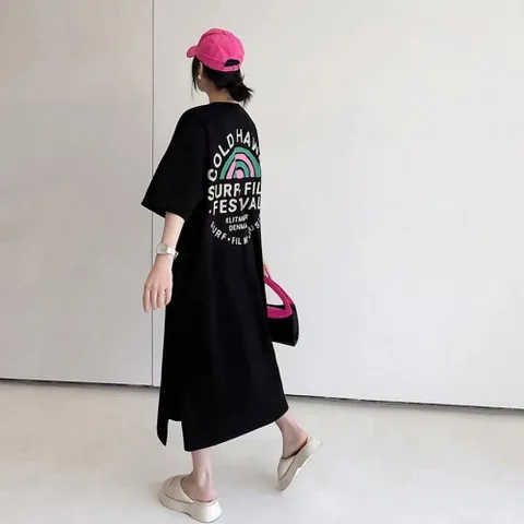원피스 OPS 바캉스 하와이 오버핏 반팔 +할인쿠폰