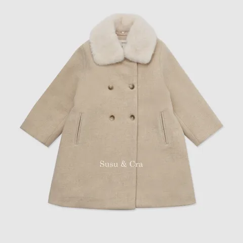 [현대백화점] [슈슈앤크라] 클라리넨 코트 (6y/8y) - 베이지 024405FDE03BE