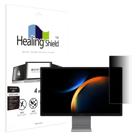 아트박스/힐링쉴드 삼성 올인원 프로 DM970AGA 메신저 사이드 보안필름 +할인쿠폰