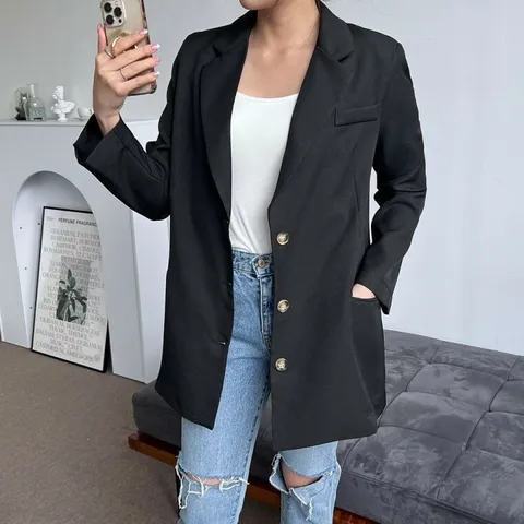 자켓 점퍼 바람막이 재킷 잠바 봄아우터 위너즈 베이직 롱 정장 캐주얼 여