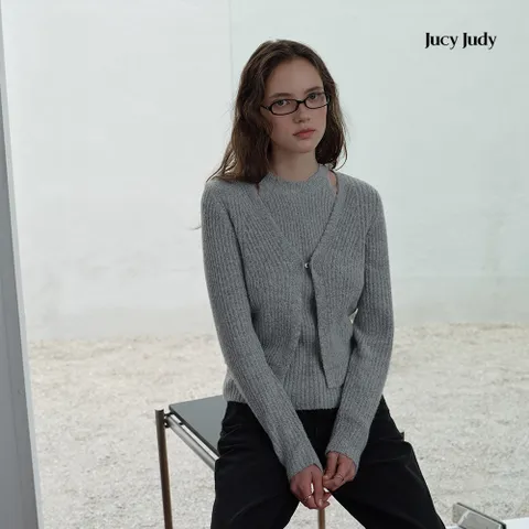 [쥬시쥬디] 홀터나시+가디건(SET) JZKT721H +할인쿠폰