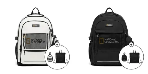 [현대백화점] 내셔널지오그래픽키즈 K261KBG090 키즈 코닉플러스 백팩(신발주머니포함)  