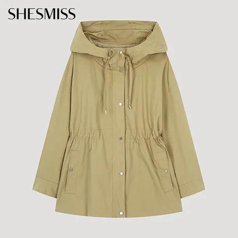 [본사공식] 쉬즈미스 스트링 후드 점퍼_SWWJPO32030_DB +할인쿠폰