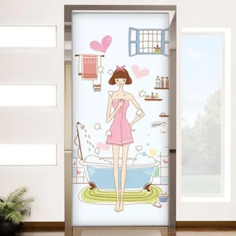 아트박스/꾸밈 io031-해피바스(화장실문)