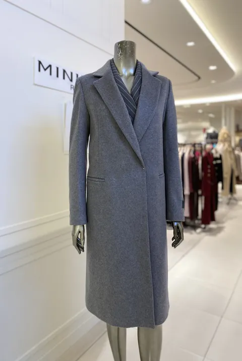 [현대백화점] 미니멈 (MUDAWL9340) 캐시미어 싱글코트