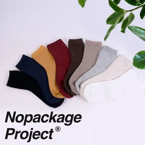 NPF 여자 남자 골지 무지 면 양말 9color [국산 중목 장목 긴목용 학생 여성 남성 패션 삭스]