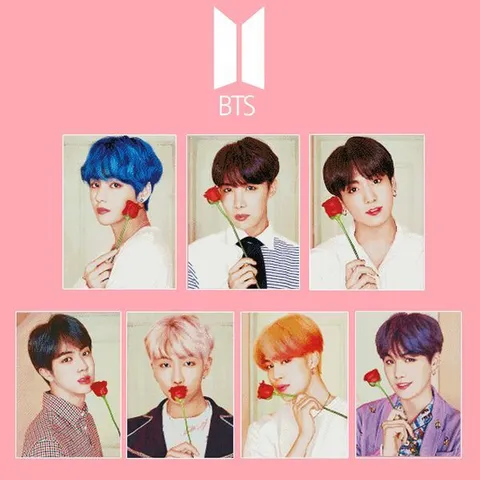 하비스 DIY 보석십자수 BTS 방탄소년단 굿즈 v1 40x50