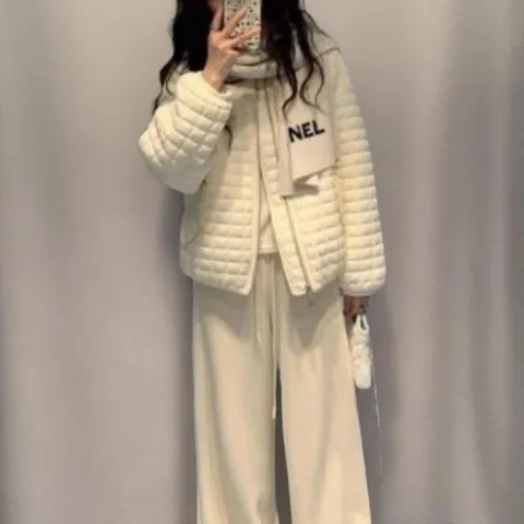 |CCJ6965|여성 경량 패딩 점퍼 무지컬러 퀼팅 집업 스타일
