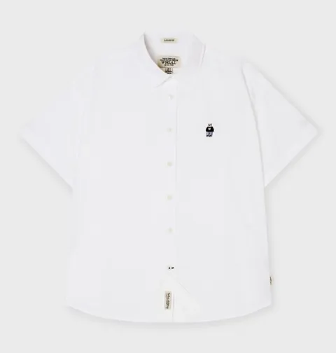 [현대백화점] [후아유] Steve Loose Fit Short Sleeve Shirts (WHYAG2511F) WHYAG2511F +할인쿠폰