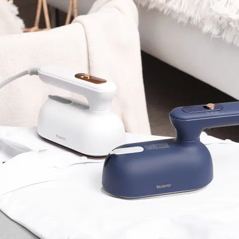 [브에노]접이식 2in1 핸디형 스팀다리미 BN-S500 네이비