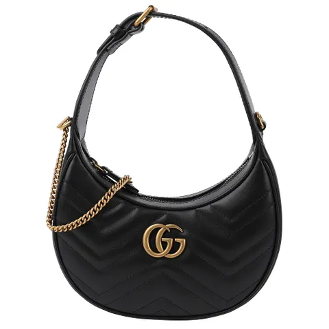 [구찌] GG 마몽 하프문 쉐입 미니백 699514-DTDHT-1000 +할인쿠폰 +무이자6개월