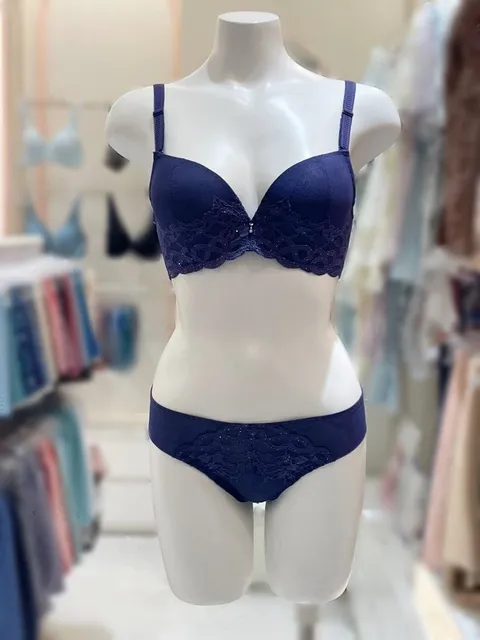 [현대백화점] [비비안](BR1980A/T)25F/W 메인광고 트윙클 쿠셔닝 볼륨업 몰드 브래지어(A-C컵)/티팬티