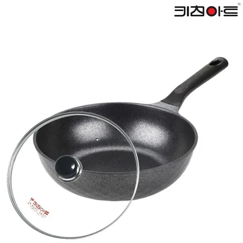 키친아트 꼬뜨실버 IH 인덕션 궁중팬28CM-커버