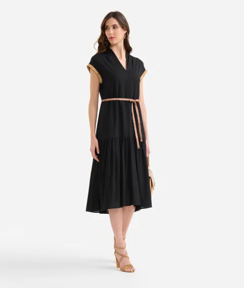 프리마클라쎄  린넨블렌디드 롱 원피스 A15C0164-TNV0A1 +무이자12개월