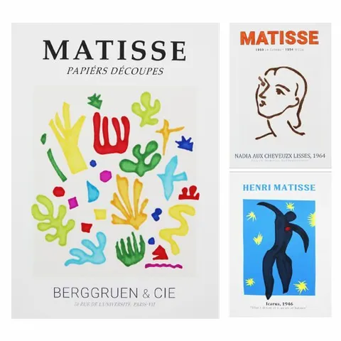 피오피스토리 앙리마티스 스텐실 (3종택1)