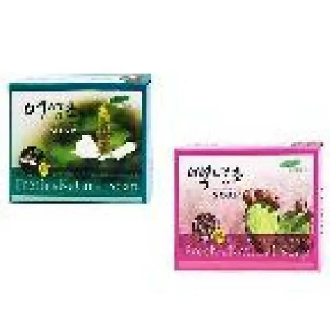 아트박스/에이치플러스몰 DS 재우 어성초 백년초 미용비누 세수비누 비 (WE8FE44)