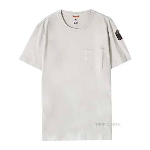 [파라점퍼스] 24SS 남성 PMTSBT01 309 베이직 반팔 티셔츠 라이트그레이 +할인쿠폰