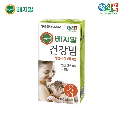 [  ]베지밀 건강 맘 두유 190mlx48팩