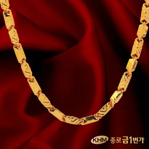 [종로금1번가] 남자목걸이 순금24K 주얼리 18.75g 각로즈 무료배송