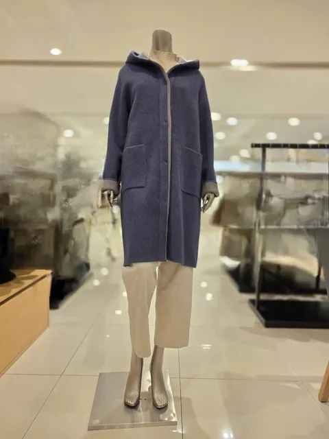 [현대백화점] [메지스] 후드디테일 롱니트 (XD0KD12LC0) XD0KD12LC0 +할인쿠폰