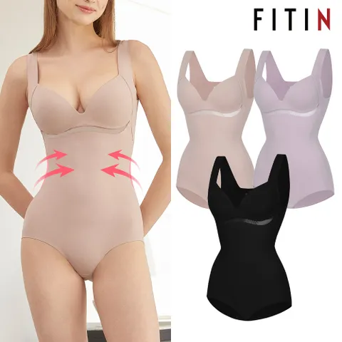 [피트인] 노라인 올인원 보정 바디수트 바디쉐이퍼(90∼110) - 현대Hmall