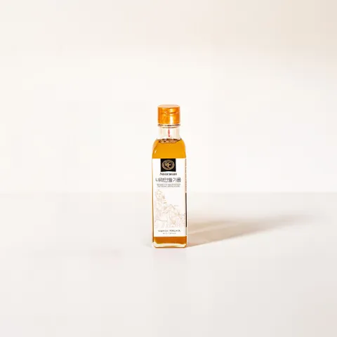 [밋앤밀] 너래안 100% 국내산 들깨 저온착유 들기름 180ml