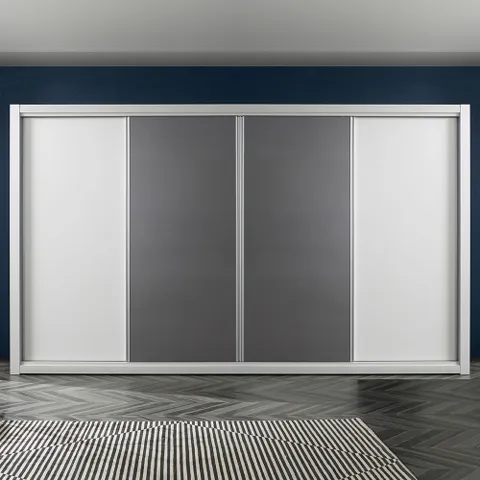 은목 3360 슬라이딩 장롱 B형 장농 10자장롱세트 옷장