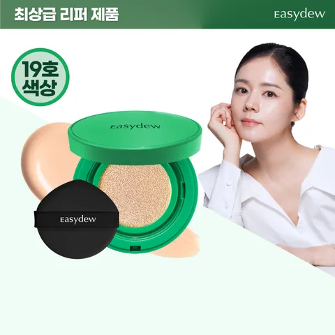 [ **해당 상품은 최.상.급 리퍼 제품으로 교환 및 환불이 불가합니다. ]한가인 PICK 이지듀 기미쿠션 멜라 비 토닝 앰플 쿠션 19호(외관 또는 포장에 대한 리퍼 상품으로 최.초 개봉 씰 및 내용물은 정상 제품과 동 