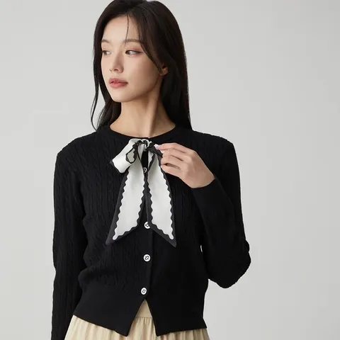 [현대백화점] [플라스틱아일랜드] 스카프 가디건 (PS1KG263) PS1KG263 +할인쿠폰