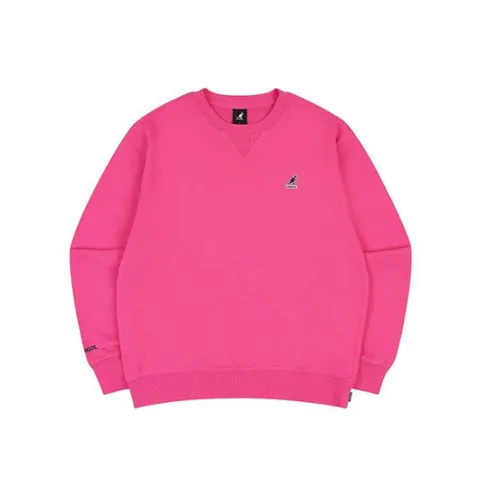 캉골긴팔티 CQK KQFC-RT17540PK 브이노치 스웨트셔츠 1754 핑크